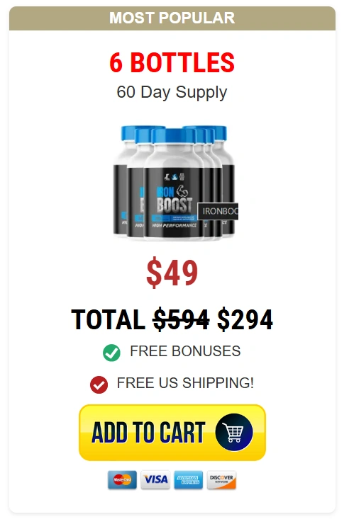 IRONBOOST 6 bottle Price
